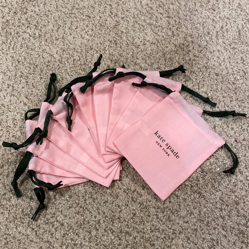 10 Authentic Pink Kate Spade Jewelry Bags